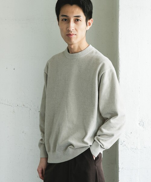 URBAN RESEARCH DOORS（アーバンリサーチドアーズ）の「モールニットプルオーバー（ニット/セーター・メンズ・GREIGE/SAGE/CHARCOAL・M/L）」の19枚目の写真