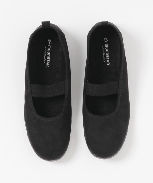 URBAN RESEARCH DOORS（アーバンリサーチドアーズ）の「MOONSTAR　BAND BALLET（スニーカー・レディース・BLACK MONO・23.5/24/24.5）」の5枚目の写真