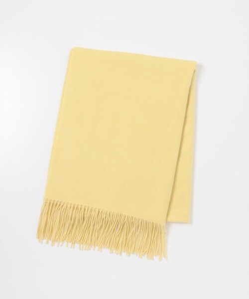 URBAN RESEARCH ROSSO（アーバンリサーチロッソ）の「カシミヤストール（ストール/ショール・レディース・OFF/YELLOW/GRAY・Free）」の3枚目の写真