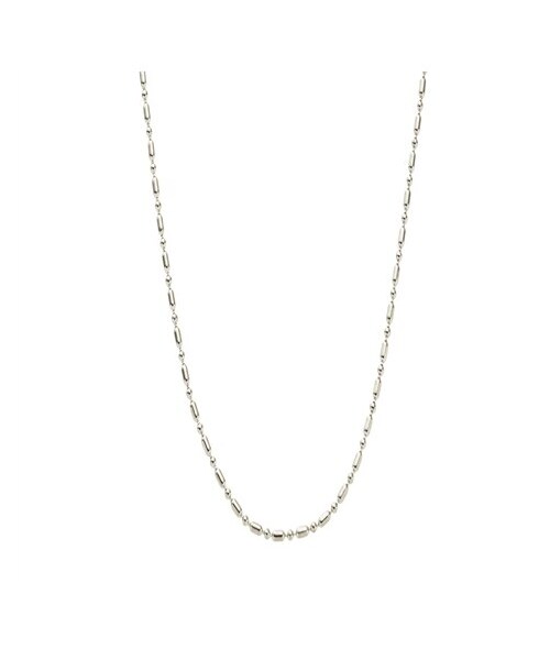 nissen（ニッセン）の「【Creamdot.】フリーアジャスターのステンレス製華奢ネックレス（ネックレス・メンズ・A:ゴールド/A:シルバー/B:ゴールド/B:シルバー/C:ゴールド/C:シルバー/D:ゴールド/D:シルバー・フリーサイズ）」の2枚目の写真