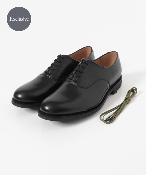 URBAN RESEARCH(アーバンリサーチ)の「『別注』Sanders×URBAN RESEARCH MILITARY OXFORD PLAIN(ドレスシューズ・メンズ・BLACK・6 1/2/7/7 1/2/8/8 1/2)」の10枚目の写真