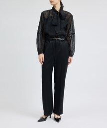 ROPE' | ウールサテンイージーパンツ【Sサイズフェア対象】(その他パンツ)