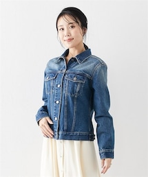 nissen | 【大きい胸専用】デニムジャケット（Gジャン）(デニムジャケット)