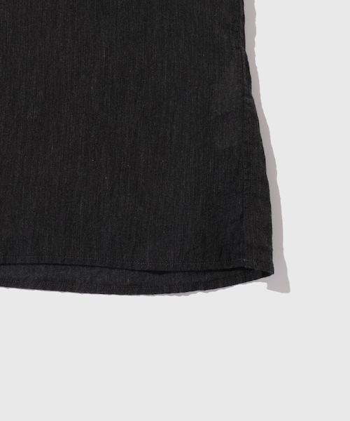ADAM ET ROPE'(アダムエロペ)の「【blurhms/ブラームス】Silk-Co Voile Military Shirt(シャツ/ブラウス・メンズ・チャコール/ホワイト系・2/3/4)」の12枚目の写真