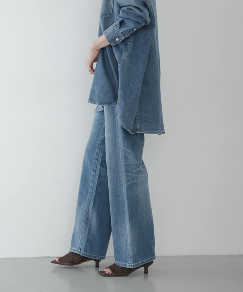 URBAN RESEARCH Sonny Label（アーバンリサーチサニーレーベル）の「Healthy DENIM　QUICHE（デニムパンツ・レディース・MID USED・23/24/25）」の4枚目の写真