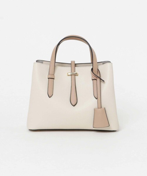 RODE SKO（ロデスコ）の「チャーム付ミニバッグ『Ssize』（ハンドバッグ・レディース・BLACKxCML/IVORY/SAND BEIGE/MOCHA/MINT/BLUE/LIGHT GRAY・one）」の16枚目の写真