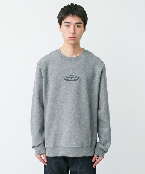 URBAN RESEARCH DOORS（アーバンリサーチドアーズ）の「patagonia　OVAL LOGO UPRISAL SWEAT（スウェット・メンズ・BLK/GLH/NENA・S/M/L/XL）」の11枚目の写真