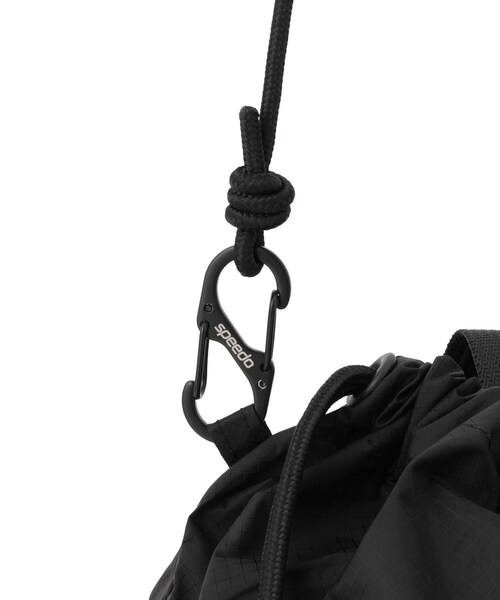 ADAM ET ROPE'(アダムエロペ)の「【J'aDoRe・店舗限定】【Speedo(スピード)】ボヤージュウォータープルーフパースバッグ / 撥水(ショルダーバッグ・レディース・ブラック・F)」の12枚目の写真