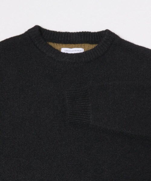 URBAN RESEARCH（アーバンリサーチ）の「W face Knit Pullover（ニット/セーター・メンズ・BLUE/CHARCOAL/BROWN/BLACK・M/L）」の10枚目の写真