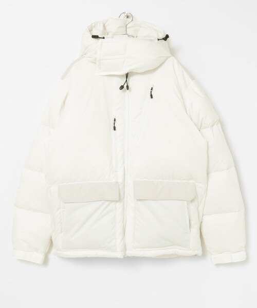 THE GOODLAND MARKET（ザグッドランドマーケット）の「KWD　BOX DOWN JACKET（その他アウター・レディース・White/Beige/Black・1）」の14枚目の写真