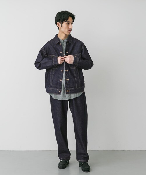 URBAN RESEARCH DOORS(アーバンリサーチドアーズ)の「『別注』Lee101×DOORS JACKET(デニムジャケット・メンズ・RIGID/ONE WASH/USED・M/L/XL)」の14枚目の写真