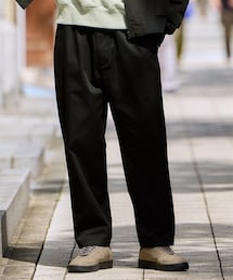 nissen | 総ゴムワイドテーパードパンツ【大きいサイズ有】(パンツ)