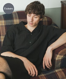 URBAN RESEARCH | 『別注』BROOKS BROTHERS×URBAN RESEARCH　LINEN CAMP SHIRTS SHORT-SLEEVE(シャツ/ブラウス)