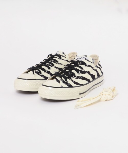 SENSE OF PLACE by URBAN RESEARCH(センスオブプレイスバイアーバンリサーチ)の「『WEB限定』CONVERSEALL ALL STAR US ZEBRA OX(スニーカー・レディース・WHITE・22.5/23.5/24.5)」の10枚目の写真