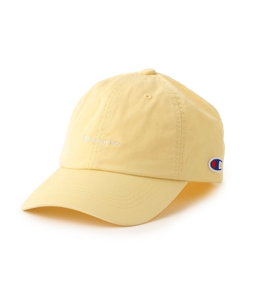 ROPE' PICNIC(ロペピクニック)の「【Champion/チャンピオン別注】ウォッシュツイルハイキャップ(キャップ・レディース・チャコール/オフホワイト/イエロー系・F)」の7枚目の写真