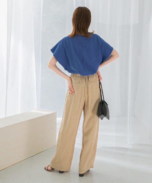 URBAN RESEARCH ROSSO（アーバンリサーチロッソ）の「UVカットフレアスリーブカットソー（Tシャツ/カットソー・レディース・black/white/blue・FREE）」の21枚目の写真