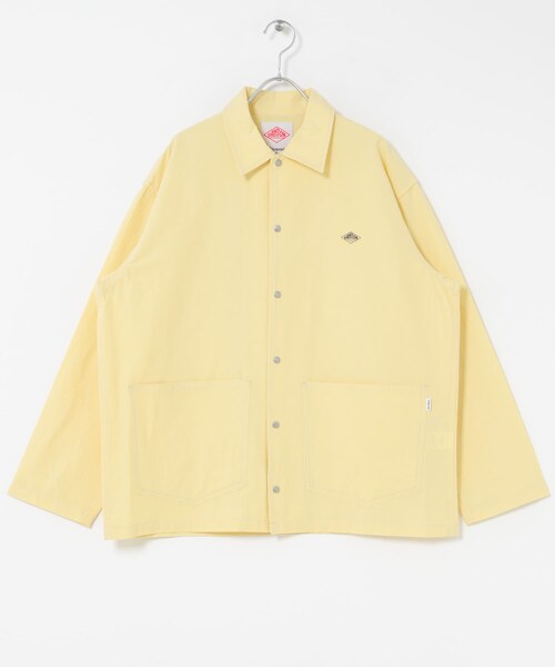 URBAN RESEARCH DOORS(アーバンリサーチドアーズ)の「DANTON COVERALL SHIRTS(シャツ/ブラウス・メンズ・LT.BEIGE/CHARCOAL/YELLOW/NAVY・38/40/42)」の4枚目の写真
