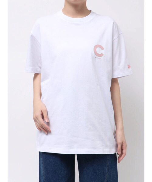 LAGUNAMOON（ラグナムーン）の「【MLB×NewEra×LAGUNAMOON】Tshirt（Tシャツ/カットソー・レディース・ホワイト・F）」の2枚目の写真