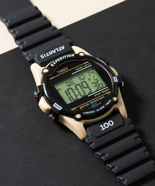 URBAN RESEARCH DOORS（アーバンリサーチドアーズ）の「TIMEX　Atlantis NUPTSE（アナログ腕時計・メンズ・BLK/RED/BLK/PURPLE/BLK/BLUE/BLK/GREEN/BLK/COYOTE・one）」の2枚目の写真