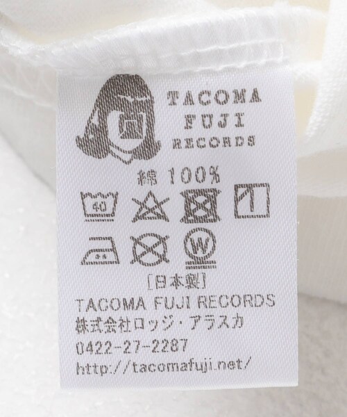 EKAL(エカル)の「TACOMA FUJI RECORDS TACOMA OF NOISE T-SHIRTS(Tシャツ/カットソー・メンズ・WHITE・M/L/XL)」の9枚目の写真
