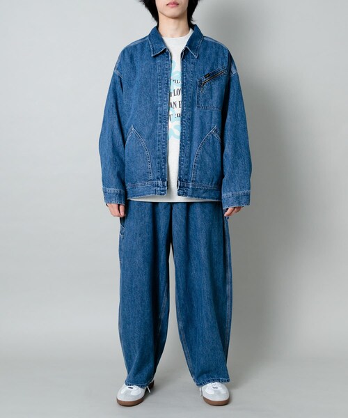 Lee SUPERSIZED PAINTER デニムパンツ