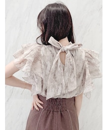 dazzlin | フリルアソートリボンブラウス(シャツ/ブラウス)