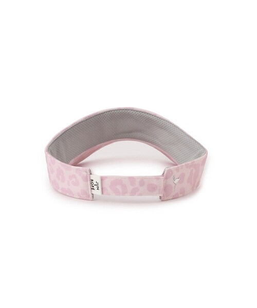 ROPE'（ロペ）の「アニマル柄ラインストーンバイザー（サンバイザー・レディース・グレー/ネイビー/ピンク・F）」の9枚目の写真