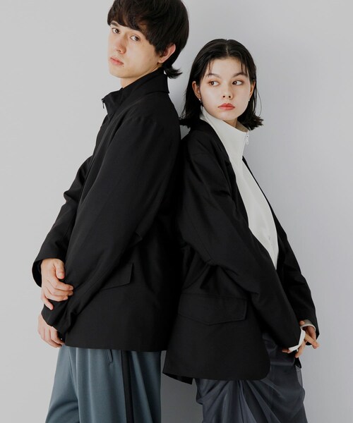 SENSE OF PLACE by URBAN RESEARCH(センスオブプレイスバイアーバンリサーチ)の「『セットアップ対応』シングルルーズジャケット(テーラードジャケット・メンズ・GRAY/BLACK/R.BROWN・M/L)」の7枚目の写真