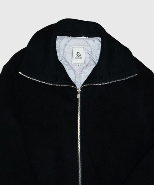 ADAM ET ROPE'（アダムエロペ）の「【mando/マンド】BLOUSON（ブルゾン・メンズ・ブラック・2/3）」の5枚目の写真