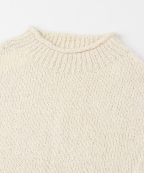 かぐれ（カグレ）の「アルパカルーズベスト（ニット/セーター・レディース・IVORY/GRAY/DARK GRAY・Free）」の15枚目の写真