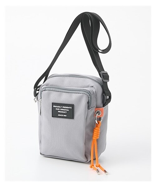 nissen（ニッセン）の「Jouet（ジョエット）はっ水ミニショルダーバッグ（ショルダーバッグ・メンズ・ブラック/グレー/ベージュ/カーキ・Y）」の3枚目の写真