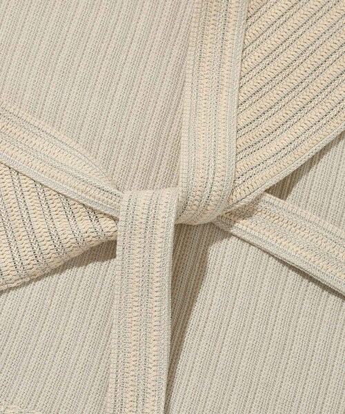 ADAM ET ROPE'（アダムエロペ）の「【La Maison de Lyllis（メゾンドリリス）】KERCHIEF（その他ヘアアクセサリー・レディース・オフホワイト/ダークブラウン・F）」の7枚目の写真