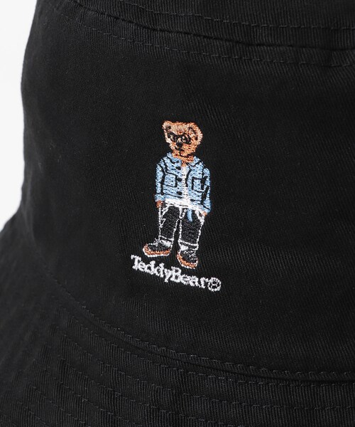 ITEMS URBANRESEARCH（アイテムズ アーバンリサーチ）の「TEDDY BEAR Bucket Hat（ハット・メンズ・BEG/BLK・Free/FREE）」の5枚目の写真