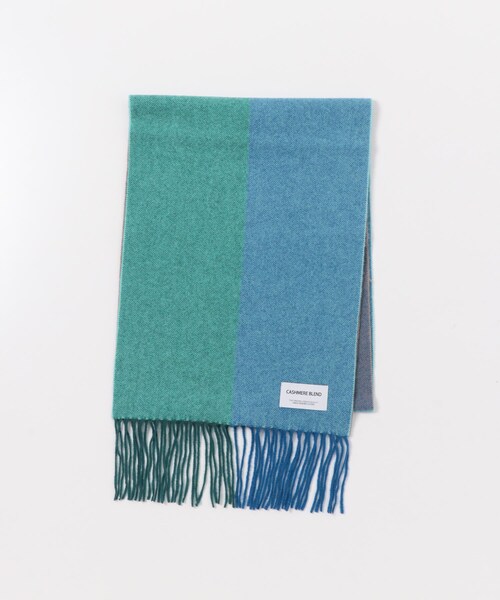 URBAN RESEARCH DOORS(アーバンリサーチドアーズ)の「カシミヤブレンドパネルマフラー(マフラー・メンズ・CHARCOAL/BROWN/BLUE/ORANGE・-)」の16枚目の写真