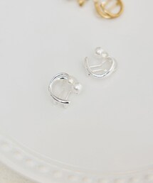 ROPE' PICNIC | パールデザインサークルクリップイヤリング(イヤリング)