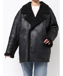 Ungrid | フェイクムートンルーズブルゾン(ブルゾン)