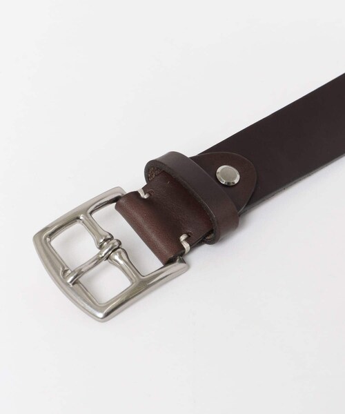 URBAN RESEARCH DOORS（アーバンリサーチドアーズ）の「LIFE STYLE TAILOR　クロムエクセルレザーベルト（ベルト・メンズ・BLACK/BROWN・Free）」の12枚目の写真