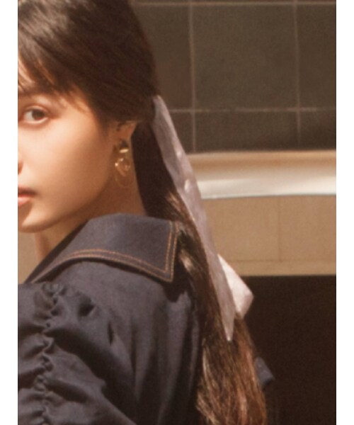 RESEXXY（リゼクシー）の「タイリボンシュシュ（シュシュ・レディース・ブラック/ブルー/ブラウン・F）」の16枚目の写真