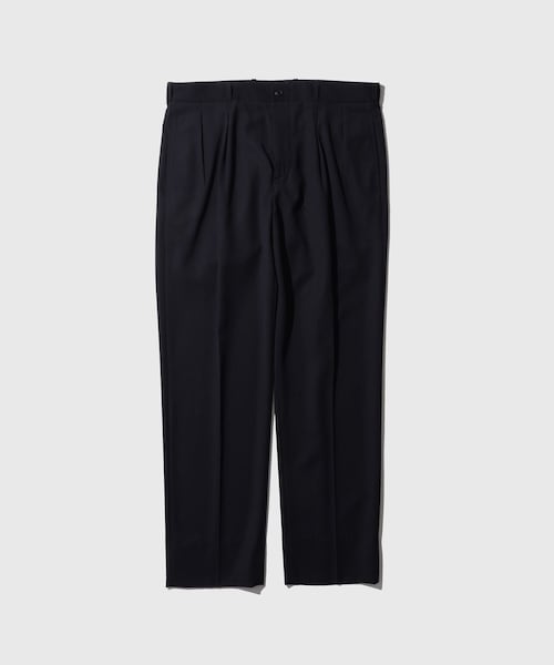 ADAM ET ROPE'(アダムエロペ)の「【HEUGN/ユーゲン】UTAH French wool 2pq(スラックス・メンズ・ネイビー・1/2/3/4)」の1枚目の写真