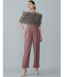 LAGUNAMOON | LADYチュールオフショルパンツドレス(パンツドレス)