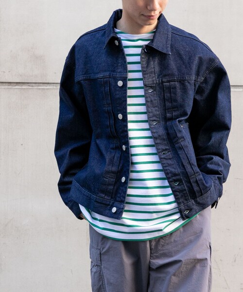 URBAN RESEARCH DOORS（アーバンリサーチドアーズ）の「FORK&SPOON　JFデニムジャケット（デニムジャケット・メンズ・ONEWASH/USED・4/5）」の3枚目の写真