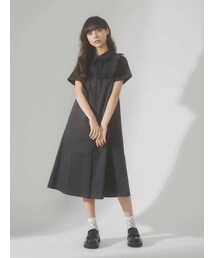 merry jenny | フリルシャツテントワンピース(ワンピース)