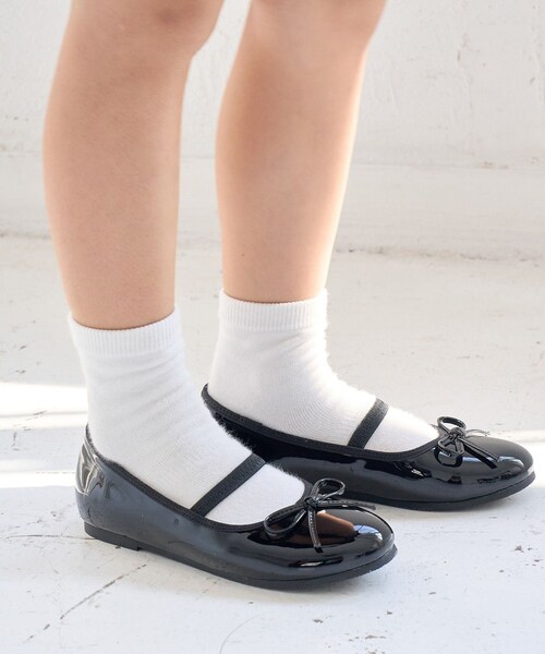 ROPE' PICNIC(ロペピクニック)の「【KIDS/キッズ】バレエシューズ(バレエシューズ・キッズ・ブラック/シルバー・18/19/20/21)」の10枚目の写真