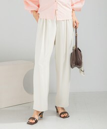 URBAN RESEARCH ROSSO WOMEN | ジョーゼットタックテーパードパンツ(その他パンツ)