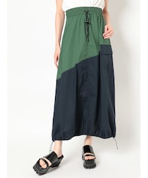 MURUA | バイカラーバルーンヘムスカート(スカート)