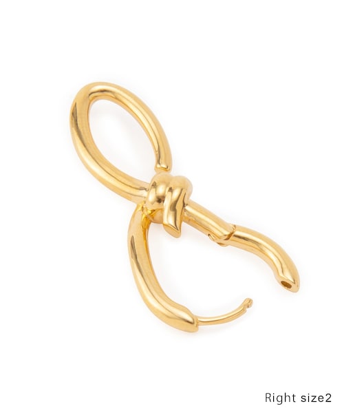 ADAM ET ROPE'（アダムエロペ）の「【公式サイト限定】【MARIA BLACK】Pirro Earring Gold HP（ピアス（片耳用）・レディース・ゴールド・1/2）」の13枚目の写真