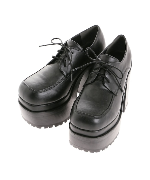 EMODA（エモダ）の「LACE UP CHUNKY SHOES（その他シューズ・レディース・ブラック/ベージュ・L/S/M）」の17枚目の写真