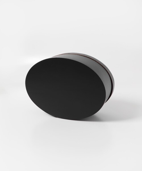 URBAN RESEARCH DOORS(アーバンリサーチドアーズ)の「『WEB限定』AXCIS シェーカーオーバルボックス M ブラック(インテリア雑貨・メンズ・ブラック・M)」の12枚目の写真