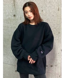 Champion | 【EMODA×CHAMPION】オーバールーズプルオーバー(スウェット)