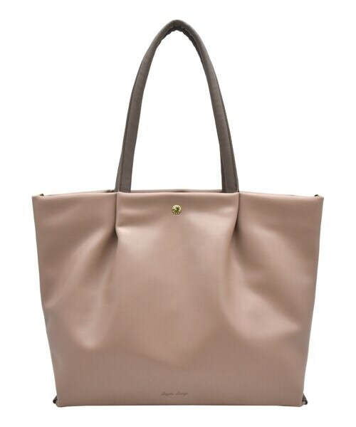 nissen（ニッセン）の「Legato Largo（レガートラルゴ）肩楽ＰＵ ＰＣ収納トートバック（トートバッグ・メンズ・ブラック/ブルー/グレーベージュ/アイボリー/シルバー・Y）」の3枚目の写真